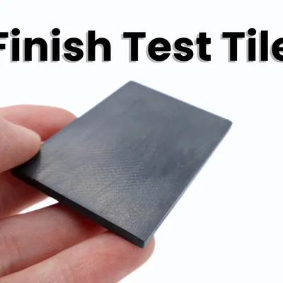 Miếng Tile Kiểm Tra Bề Mặt (Chà Nhám + Sơn Lót + Sơn Phủ)