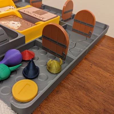 Mô hình Dungeon 10 tầng cho game Munchkin
