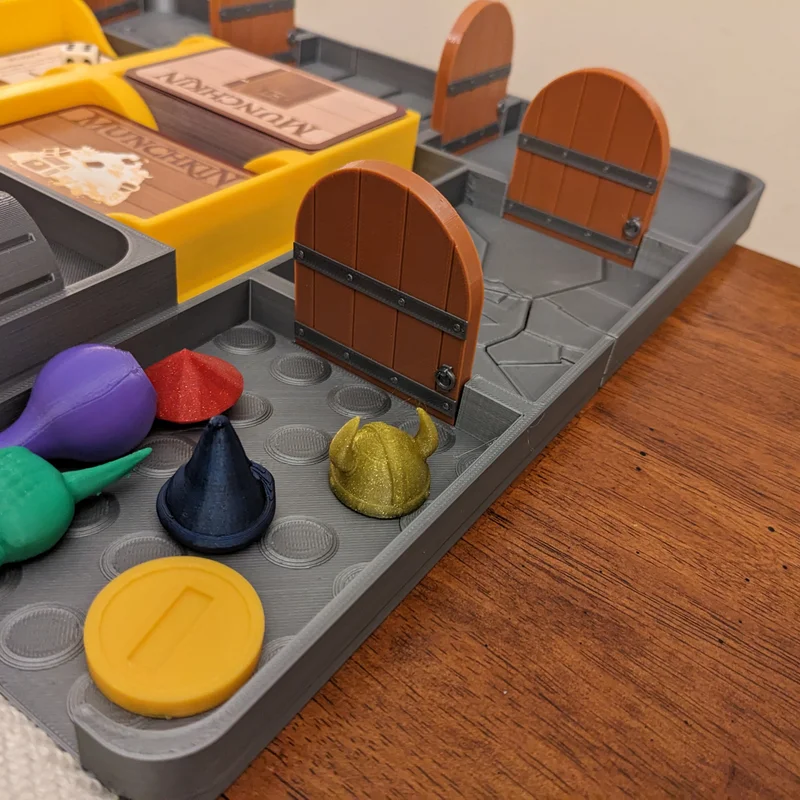 Mô hình Dungeon 10 tầng cho game Munchkin