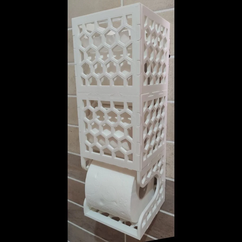 Bộ giá đựng giấy vệ sinh xếp chồng V2 1