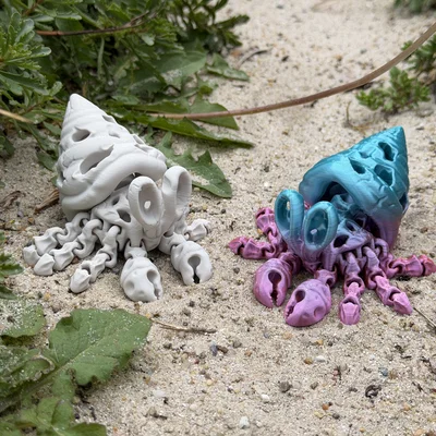 Mô hình Cua Ẩn Sĩ Xương Khớp Khớp Linh Hoạt (Articulated Skeleton Hermit Crab)