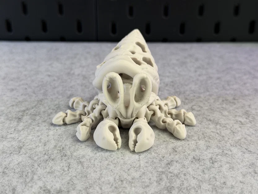 Mô hình Cua Ẩn Sĩ Xương Khớp Khớp Linh Hoạt (Articulated Skeleton Hermit Crab) - Image 14