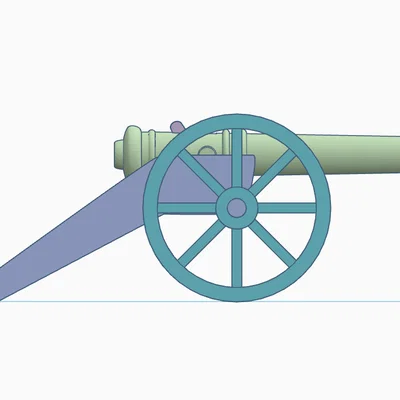 Mô hình pháo dã chiến thời Napoleon