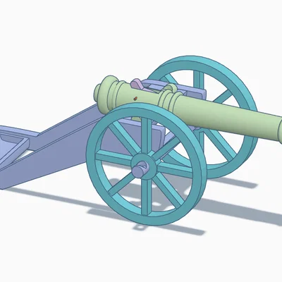 Mô hình pháo dã chiến thời Napoleon