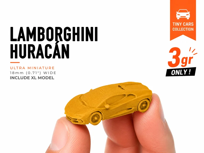 Mô hình Lamborghini Huracán Tí hon - Bộ sưu tập Mini Cars - Image 1