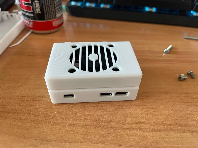 Vỏ case cho Radxa Zero 3W kèm quạt 4010 - Image 3