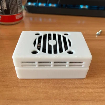 Vỏ case cho Radxa Zero 3W kèm quạt 4010