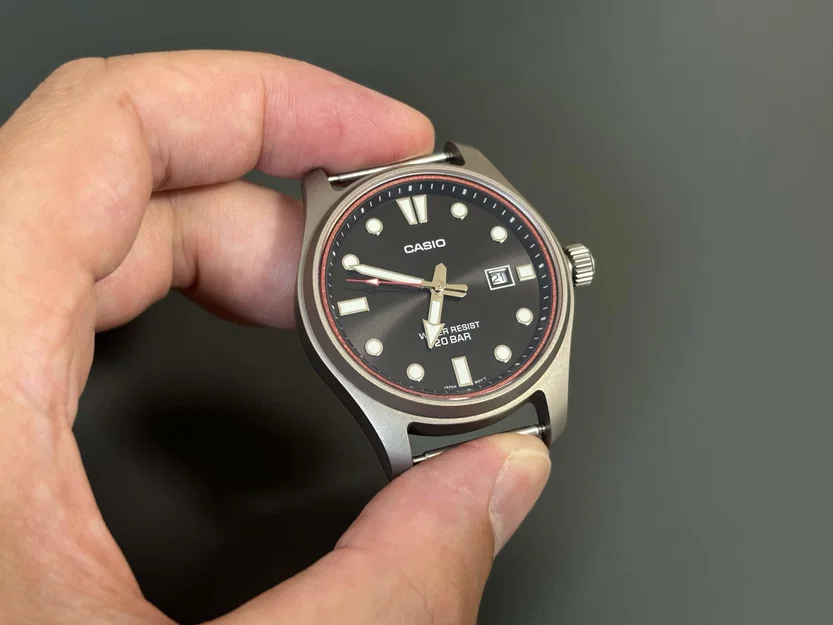 Bộ phụ kiện gắn Casio Duro MDV-106/107 vào vỏ 39mm AliExpress - Image 4