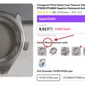 Bộ phụ kiện gắn Casio Duro MDV-106/107 vào vỏ 39mm AliExpress - Thumbnail 5