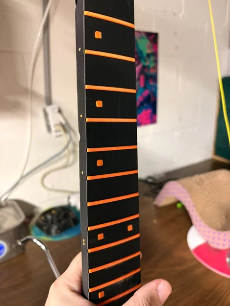 ExoGuitar - Cần đàn (Neck) - Hướng dẫn lắp ráp 3D - Image 1