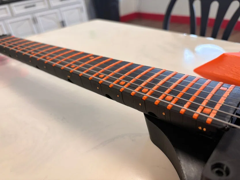 ExoGuitar - Cần đàn (Neck) - Hướng dẫn lắp ráp 3D - Image 5