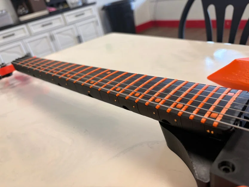 ExoGuitar - Cần đàn (Neck) - Hướng dẫn lắp ráp 3D - Image 10