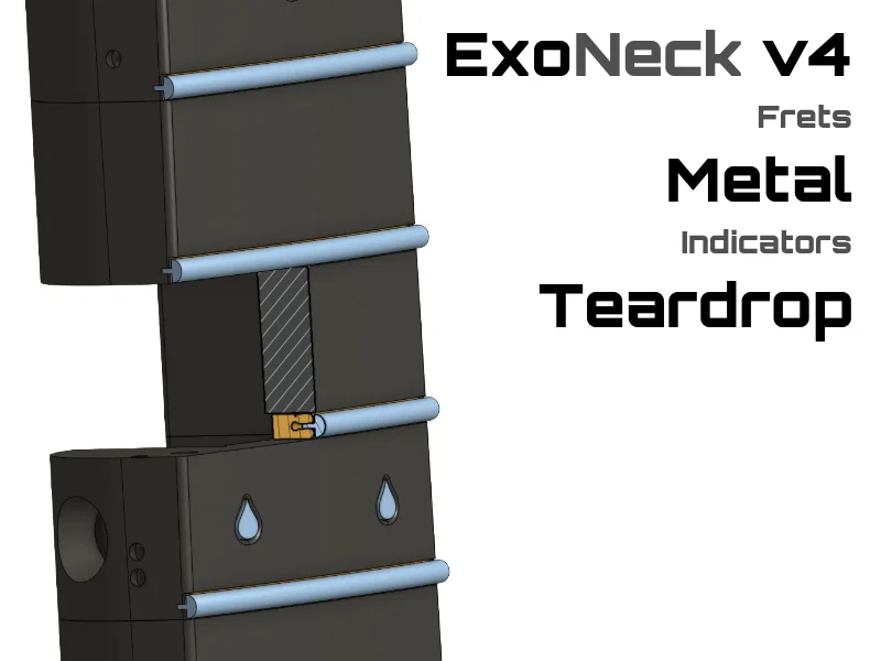 ExoGuitar - Cần đàn (Neck) - Hướng dẫn lắp ráp 3D - Image 46