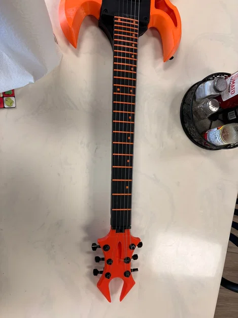 ExoGuitar - Cần đàn (Neck) - Hướng dẫn lắp ráp 3D - Image 57