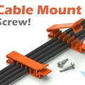 Cable Mount - Kẹp Giữ Dây Cáp (Có Lỗ Bắt Vít) - Thumbnail 1