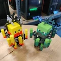 Mô hình Minecraft Blaze - In không cần support - Thumbnail 4