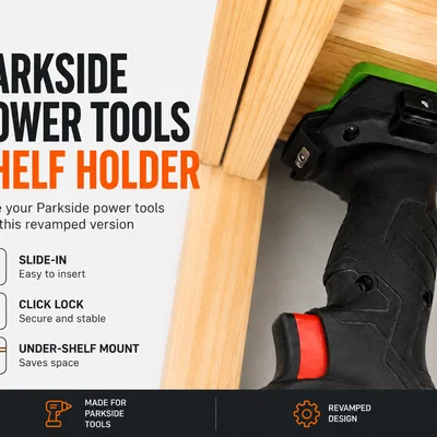 Giá treo dụng cụ Parkside phiên bản cải tiến