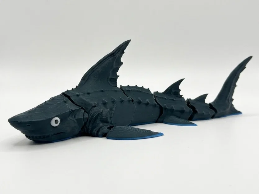 Cá Mập Khớp Nối (Articulated Shark) In 3D - Image 1