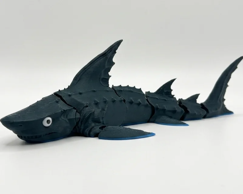 Cá Mập Khớp Nối (Articulated Shark) In 3D