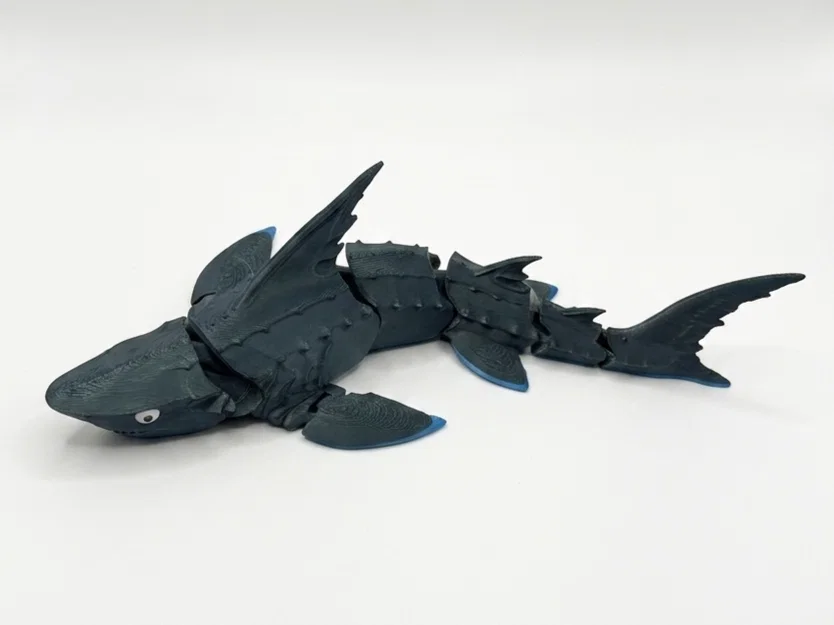 Cá Mập Khớp Nối (Articulated Shark) In 3D - Image 2