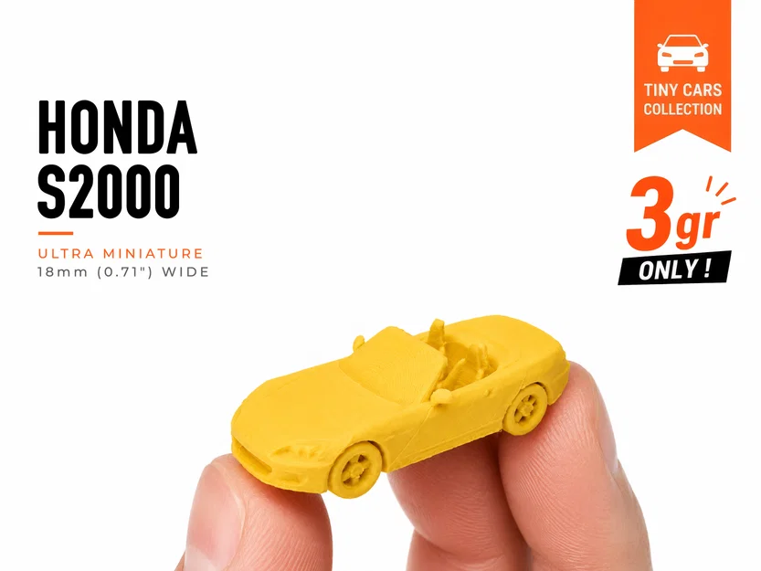 Tiny S2000 - Dòng Mô Hình Xe Ô Tô Mini - Image 1