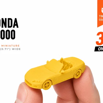 Tiny S2000 - Dòng Mô Hình Xe Ô Tô Mini