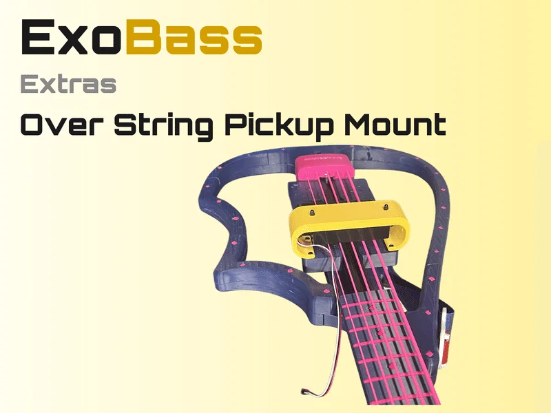 ExoBass - Phụ kiện - Giá đỡ Pickup phía trên dây đàn - Image 1