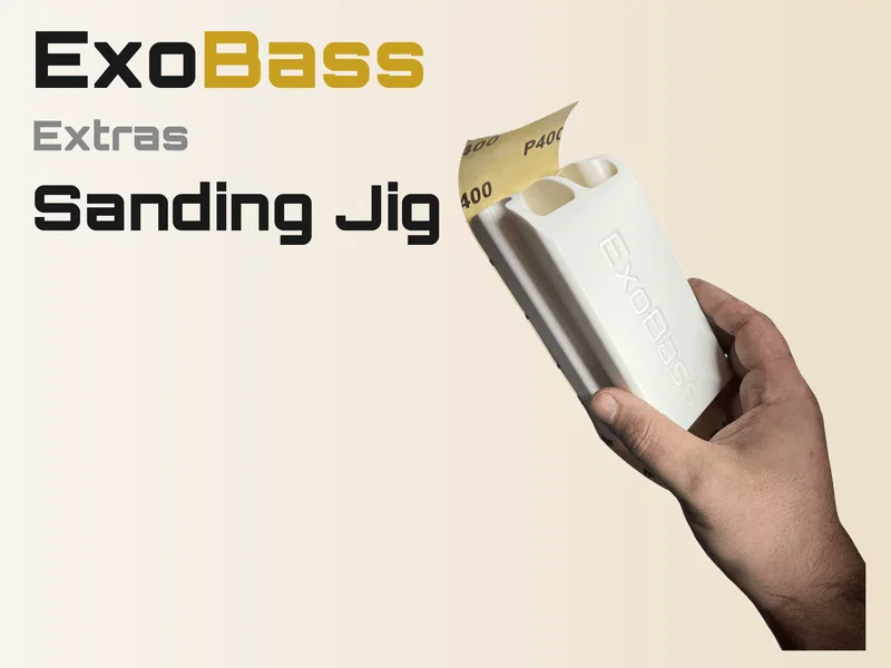 ExoBass - Phụ kiện - Dụng cụ mài phím (Sanding Jig) - Image 1