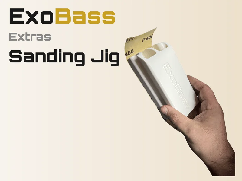 ExoBass - Phụ kiện - Dụng cụ mài phím (Sanding Jig)