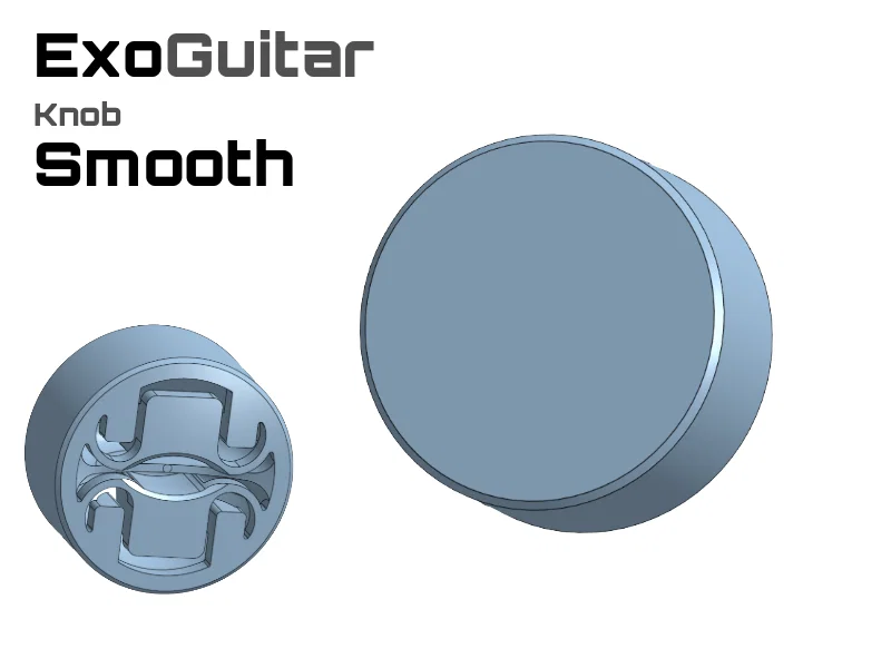 ExoBass - Núm vặn (Knobs) - Phiên bản bề mặt nhẵn - Image 1