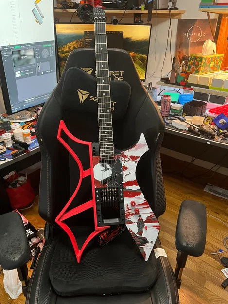 ExoGuitar - Ngựa đàn (Bridge) - Saddle Headless 6 dây Alnicov - Image 2