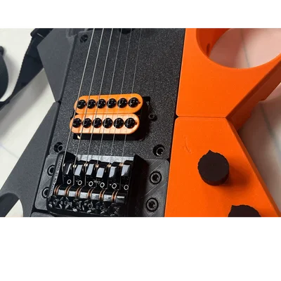ExoGuitar - Bridge - Tấm Ngựa Đàn Guyker Worm Bridge Plate