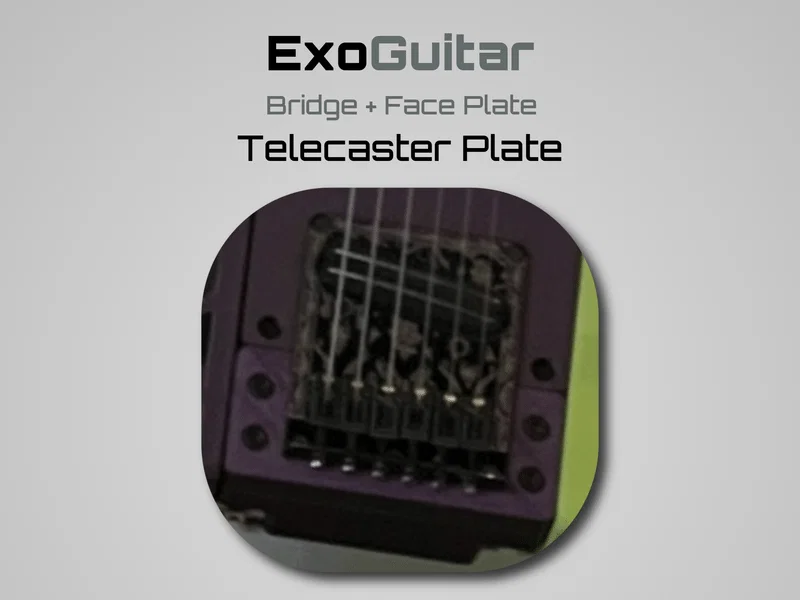 ExoGuitar - Bridge - Tấm nền Telecaster - Image 1