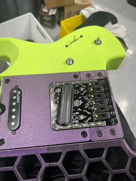 ExoGuitar - Bridge - Tấm nền Telecaster - Image 2