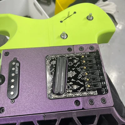 ExoGuitar - Bridge - Tấm nền Telecaster