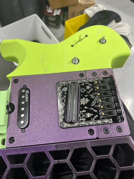 ExoGuitar - Bridge - Tấm nền Telecaster - Image 4