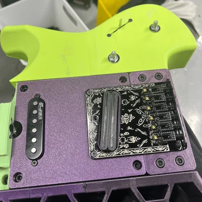 ExoGuitar - Bridge - Tấm nền Telecaster