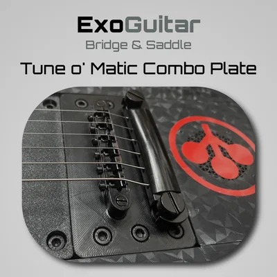 ExoGuitar - Ngựa đàn - Tune O' Matic - Single Plate