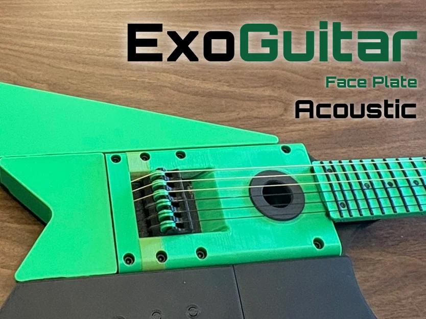 ExoGuitar - Face Plates - Acoustic (Mặt đàn Acoustic) - Image 1