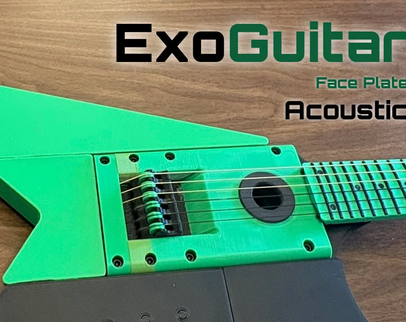 ExoGuitar - Face Plates - Acoustic (Mặt đàn Acoustic)