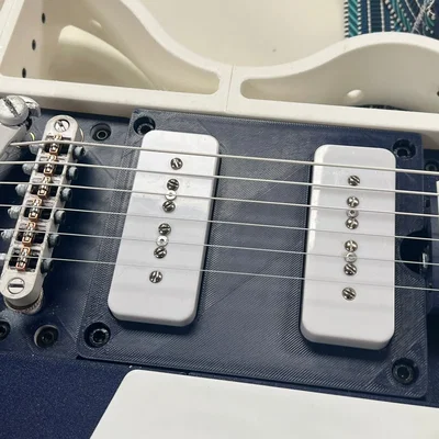 ExoGuitar - Mặt điều khiển Dual P90 (Face Plates)