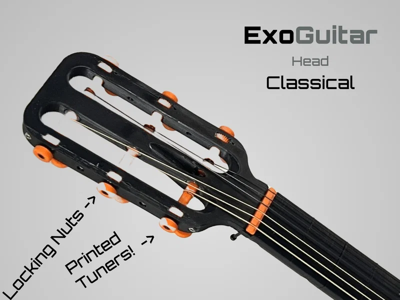 ExoGuitar - Đầu đàn Classical (Dành cho đàn Guitar cổ điển) - Image 1