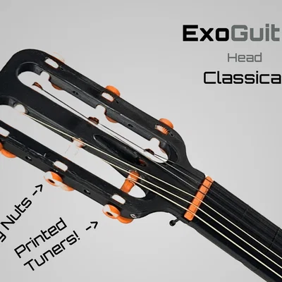 ExoGuitar - Đầu đàn Classical (Dành cho đàn Guitar cổ điển)