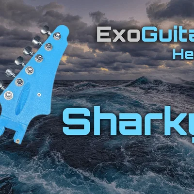 ExoGuitar - Đầu đàn Sharky