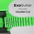 ExoGuitar - Shoulders - Double Cut (Vai đàn dạng cắt kép) - Thumbnail 1