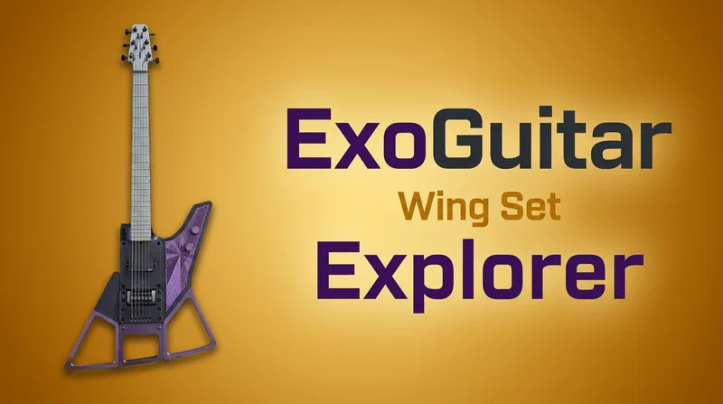 ExoGuitar - Bộ Wing Sets - Mẫu Explorer - Image 1