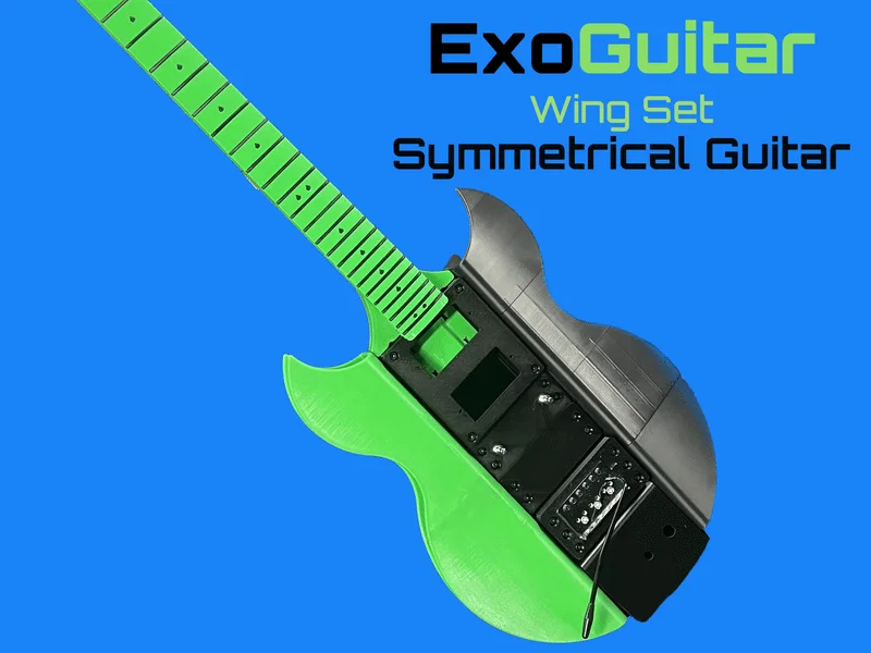 ExoGuitar - Bộ cánh Wing Sets - Đàn Guitar đối xứng - Image 1