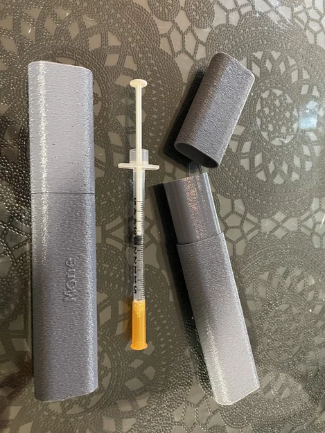 Hộp đựng bảo vệ ống tiêm Insulin 0.5mL tiện lợi (in 3D) - Image 3