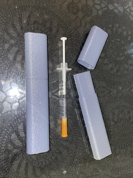 Hộp đựng bảo vệ ống tiêm Insulin 0.5mL tiện lợi (in 3D) - Image 4