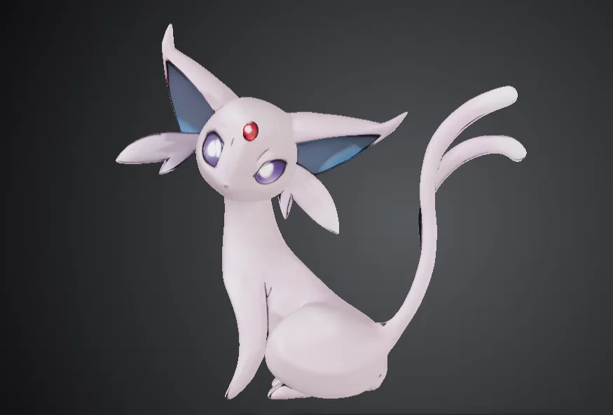 Mô hình 3D Pokemon Espeon chi tiết - File STL trang trí đẹp - Image 1